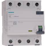 Siemens Elartikler Siemens Fejlstrømsafbryder PFI 40A, 4P, 300mA, 5SV3644-6