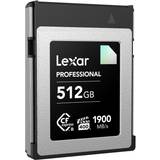LEXAR 512 GB Hukommelseskort LEXAR CFexpress Pro Diamond R1900/W1700 VPG400 512GB