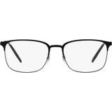 Ray-Ban +5,00 - Herre Brille Ray-Ban Man Rb6494 Black Clear Lenses Polarized 56-18