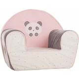 Pink Lænestole BigBuy Home Lænestol til børn Lyserød Pandabjørn 44