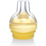 Gul - Silikone Babyudstyr Medela Calma Solitaire Flaskesut