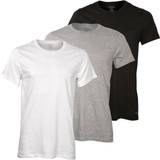 Calvin Klein Bomuld Overdele Calvin Klein Classic Fit Crewneck T-shirt 3-pack - Grey/White/Black