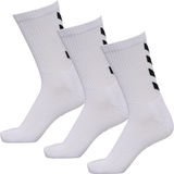 Hummel Elastan/Lycra/Spandex Strømper Hummel Fundamental Sock 3-pack - White