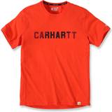 Carhartt Lilla Overdele Carhartt Force T-shirt, Cherry Tomato