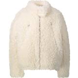Rayon Overtøj MM6 Maison Margiela Kids Fleece Jacket - Off white