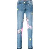 Knapper - Pink Bukser BillieBlush Kids Blue jeans for girls
