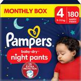 Bleer på tilbud Pampers Baby Dry Night Pants Size 4 9-15kg 180pcs