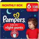 Pampers baby dry 6 Pampers Baby Dry Night Pants Size 6 15+kg 138pcs