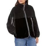 UGG Overtøj UGG Marlene II Sherpa Jacket for Women in Black, Medium, Polyester