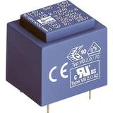 Block Stikkontakter & Afbrydere Block VB 1,5/2/18 PCB mount transformer 1 x 230 V 2 x 18 V AC 1.50 VA 83 mA