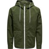 Only & Sons Herre Jakker Only & Sons Jacket with Hood - Green