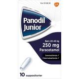 Panodil junior Panodil Junior 250mg 10 stk Stikpiller