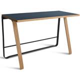 Egetræ skrivebord møbler Bent Hansen Hemingway Egetræ/Blå Skrivebord
