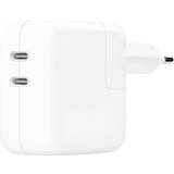 Apple Hvid - Oplader Batterier & Opladere Apple 35W Dual USB-C Port Power Adapter (EU)