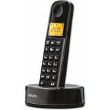 Dect telefon Philips DECT-Telefon D1651B, 1 Mobilteil, schwarz