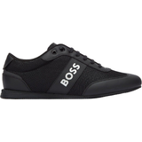 Hugo Boss Læder Sneakers HUGO BOSS Rusham Mix M - Black