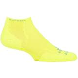 Experia Micro Mini Crew Socks - Electric Avenue Yellow