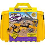 Sandlegetøj Spin Master Kinetic Sand Construction Site Folding Sandbox Playset with Vehicle