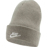 Nike Huer Nike Sportswear Utility Beanie - Dark Grey Heather/White