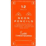 Kuglepenne Printworks Neon Colouring Pencils 12-pack