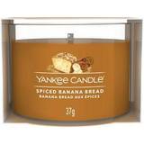 Yankee Candle Orange Lysestager, Lys & Dufte Yankee Candle Votive Spiced Banana Bread Duftlys 37g