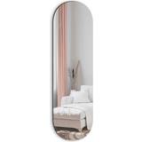 Oval - Sølv Spejle Incado Modern Silver Vægspejl 40x140cm