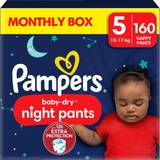 Bleer på tilbud Pampers Baby-Dry Night Pants Size 5 160pcs
