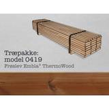 Fyrretræ - Trykimprægneret Terrassebrædder Frøslev Træ 0419 450x620x1680mm