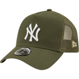 New Era Yankees Tonal Mesh A-Frame Trucker Cap - Green