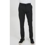 Solid Bukser & Shorts Solid Tailored Originals Frederic Pants Dark Grey Melange