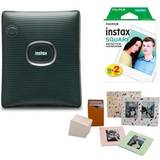 Instax square Fujifilm INSTAX Square Link Instant Printer Green With Kit and Twin Pack