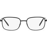 Ray-Ban +5,00 - Herre Brille Ray-Ban Man Rb6495 Black Clear Lenses Polarized 52-19
