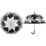Esschert Design Paraplyer Esschert Design forest & stag umbrella see through dome 31" diameter brolly