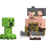 Minecraft Figurer Minecraft Legends Creeper vs Piglin Bruiser