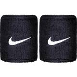 Svedbånd på tilbud Nike Swoosh Wristband 2-pack - Obsidian/White