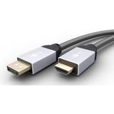 HDMI DisplayPort - HDMI-kabler - Han - Han Goobay HDMI 2.0 - DisplayPort M-M 1m