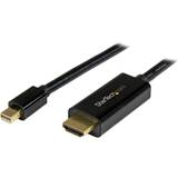 DisplayPort-kabler - High Speed (4K) - Sort StarTech HDMI 1.4 - Mini DisplayPort M-M 1m