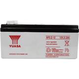 Yuasa Batterier & Opladere Yuasa NP3.2-12 Blybatteri 12 V 3.2 Ah Blyfleece B x H x T 134 x 64 x 67 mm Fladstik 4,8 mm Vedligeholdelsesfri