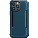 X-Doria Sort Mobiltilbehør X-Doria iPhone 14 Pro Max Raptic Fort Series Håndværker Cover MagSafe Kompatibel Blå