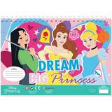 Disney Kreakasser Disney Princess Coloring Pages with Stencil and St Fjernlager, 5-6 dages levering