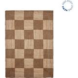 Tæpper & Skind OYOY Chess Brun, Naturfarvet cm