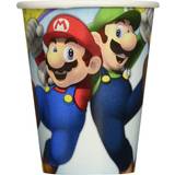 Paper mario Amscan 581554 266 ml Super Mario Paper Cups