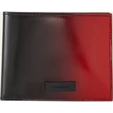 Ferragamo Red & Black Two Tone Bifold Wallet "FLAME RED || NERO ||"