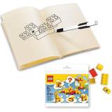 Lego Malebøger Lego Euromic Notes bog med rød klods, 1 pen og bygge legetøj, 12 klodser sæt. Bestillingsvare, leveringstiden kan ikke oplyses