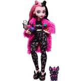 Modedukker - Monster High Dukker & Dukkehus Mattel Monster High Doll & Sleepover Accessories Draculaura Creepover Party
