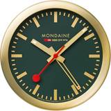 Grøn Vækkeure Mondaine Clock Alarm Forest Green