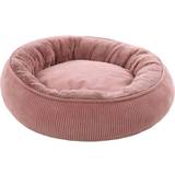 Flamingo Hunde - Hundesenge, Hundetæpper & Kølemåtter Kæledyr Flamingo Pink Dog Bed with Zipper Colette Round Pet Sofa Couch Bed