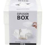 Hvid Gør-det-selv Creativ Company Explosion Box Off White