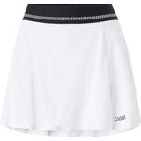 Genanvendt materiale - Hvid Nederdele Casall Court Elastic Skirt - White