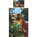 Dinosaurer - Multifarvet Tekstiler Dinosaur Jurassic T-Rex Bedding 135x200cm